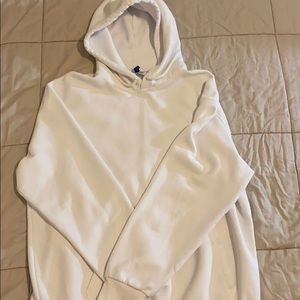 Simple all white hoodie from H&M